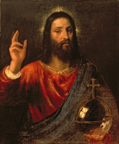 Christ Saviour, c.1570 by Tiziano Vecelli